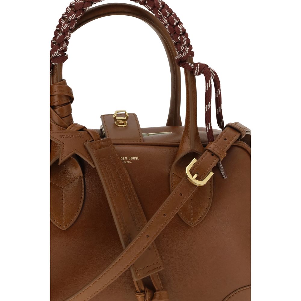 Golden Goose Braune Kalbsleder Handtasche