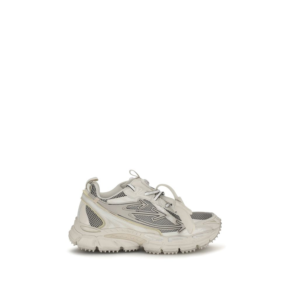 Off-White Beige Acetate Athletic Sneaker