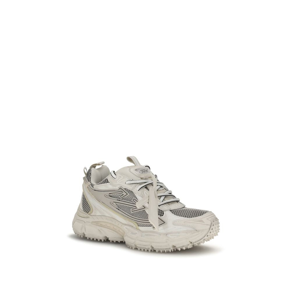 Off-White Beige Acetate Athletic Sneaker