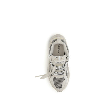 Off-White Beige Acetate Athletic Sneaker