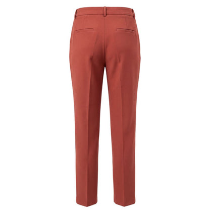 Pantaloni da donna Baldinini Trend in misto viscosa marrone