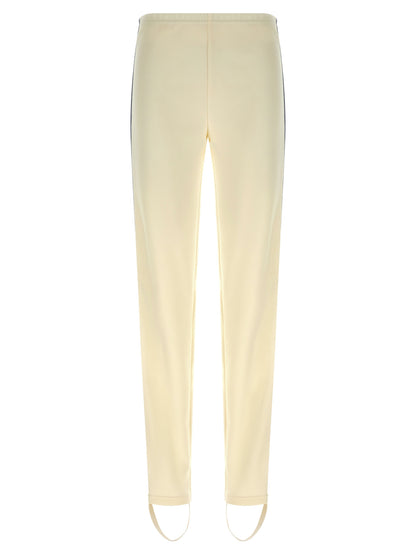 Pantaloni da jogging Prada in poliestere bianco (Pantaloni della tuta)
