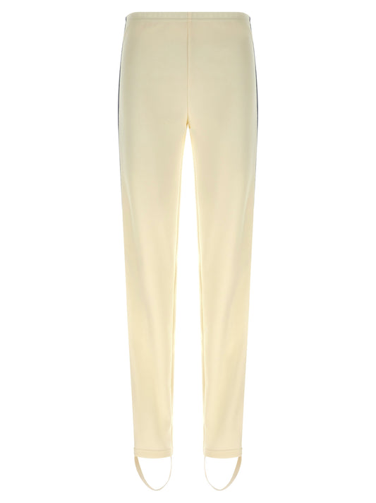 Pantaloni da jogging Prada in poliestere bianco (Pantaloni della tuta)