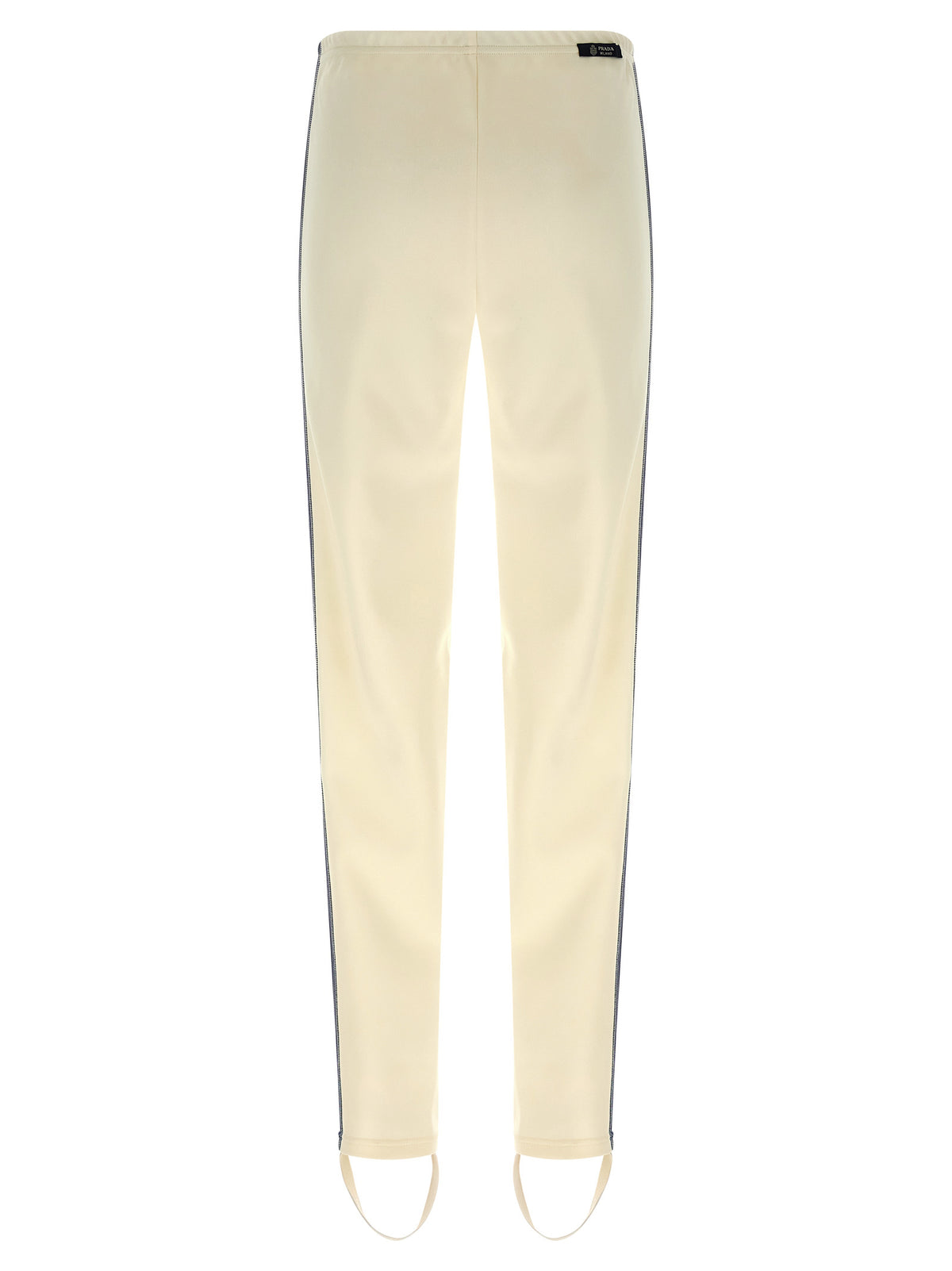 Pantaloni da jogging Prada in poliestere bianco (Pantaloni della tuta)