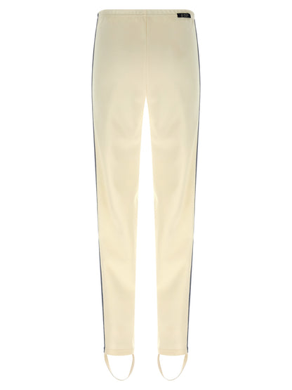 Pantaloni da jogging Prada in poliestere bianco (Pantaloni della tuta)