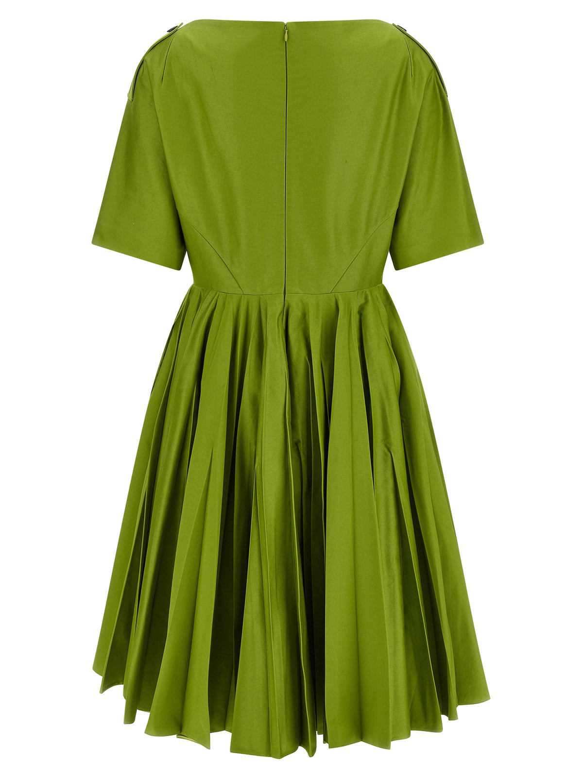 Abito casual in cotone bicolore Prada