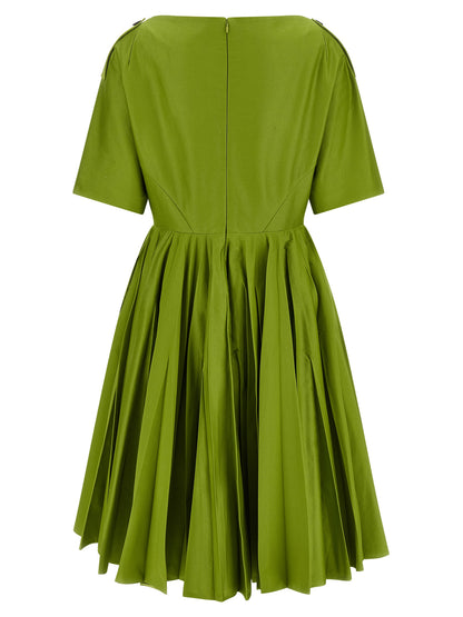 Abito casual in cotone bicolore Prada