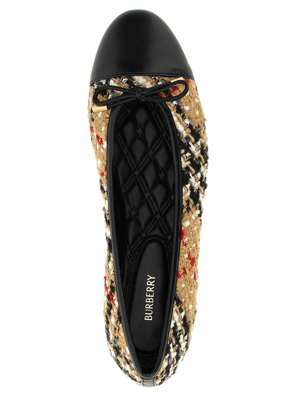 Burberry Multicolored Polyester Ballet Flats