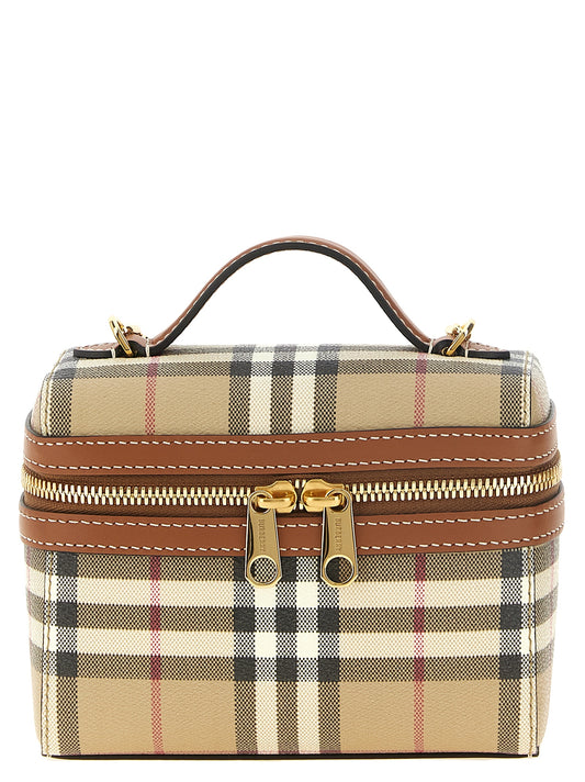 Burberry Beige Polyethylen Umhängetasche