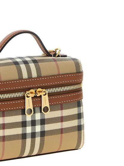 Burberry Beige Polyethylen Umhängetasche
