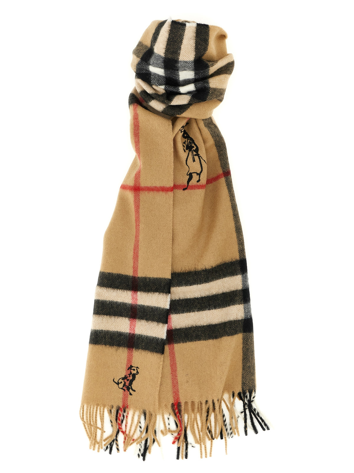 Sciarpa in cashmere beige Burberry
