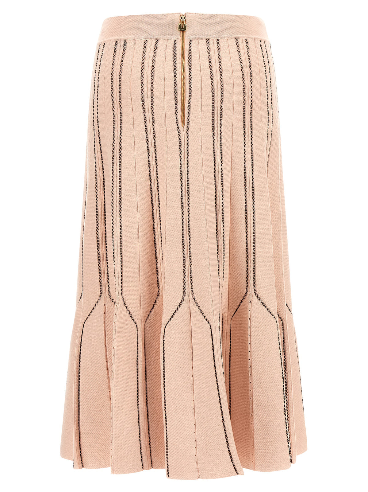 Gonna midi in viscosa multicolore di Elisabetta Franchi