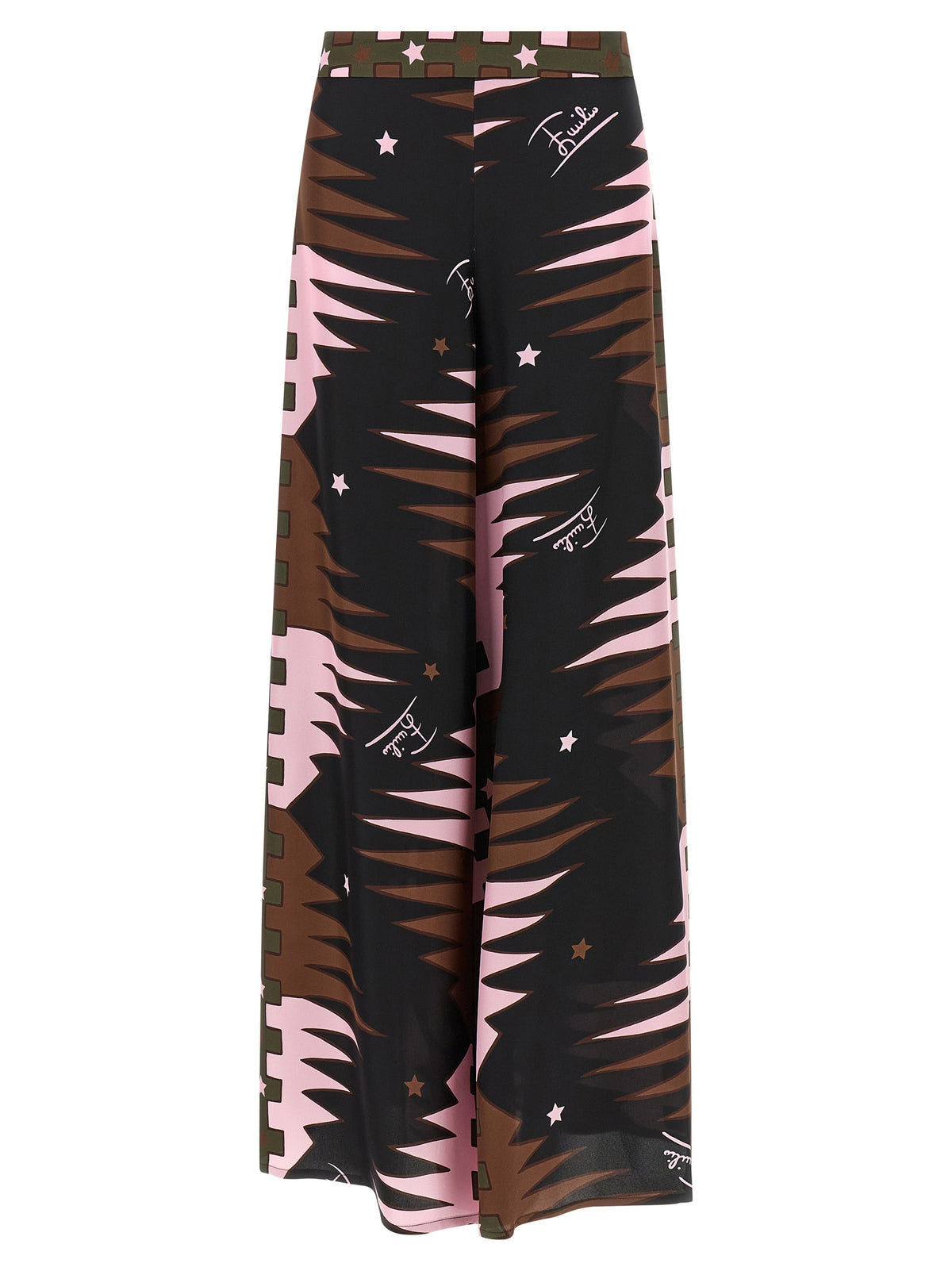 Emilio Pucci Mehrfarbig Freizeithose aus Seide