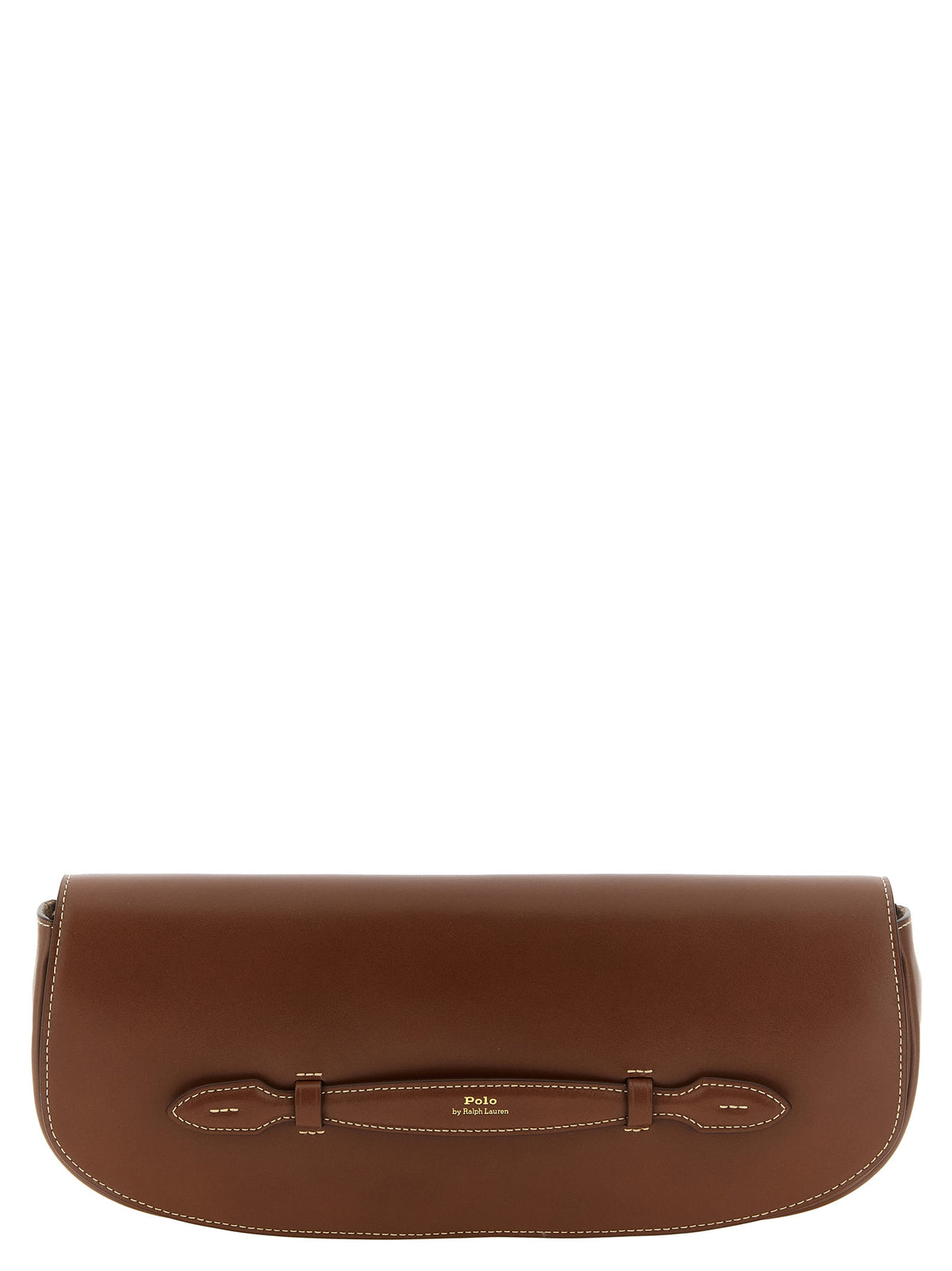 Polo Ralph Lauren Brown Cowhide Clutch