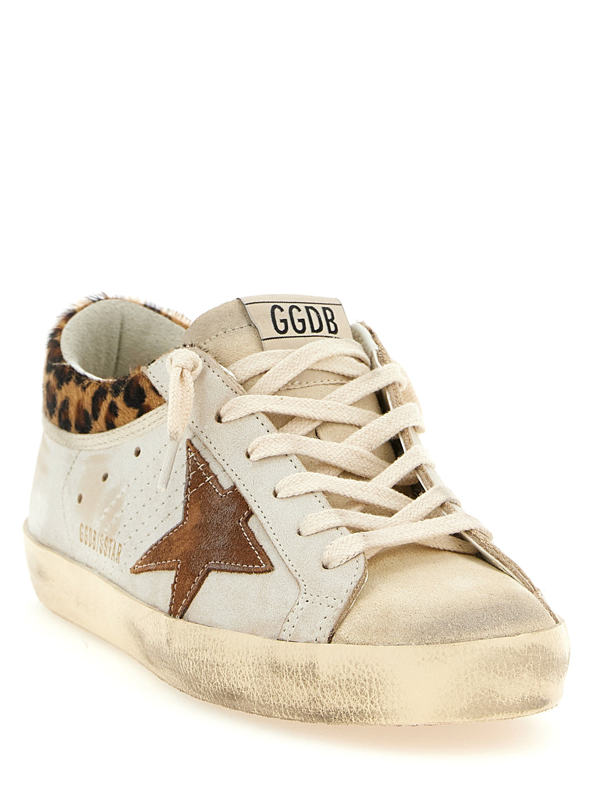 Sneakers basse multicolore in pelle di vitello Golden Goose