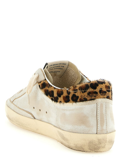 Sneakers basse multicolore in pelle di vitello Golden Goose
