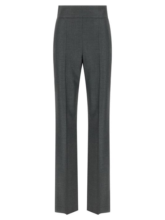 Valentino Garavani Graue Hose aus reiner Schurwolle
