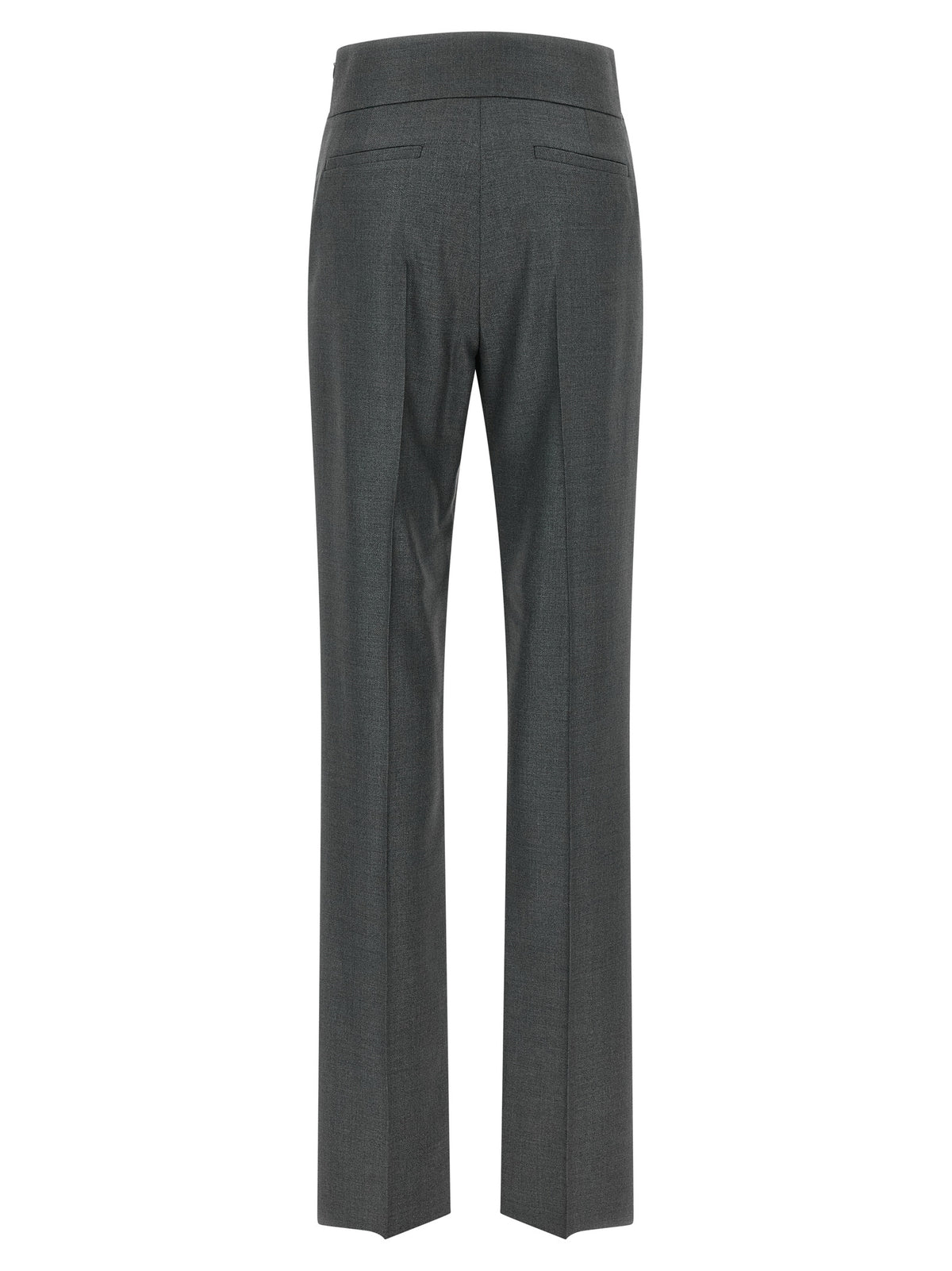 Pantaloni Valentino Garavani grigi in pura lana vergine