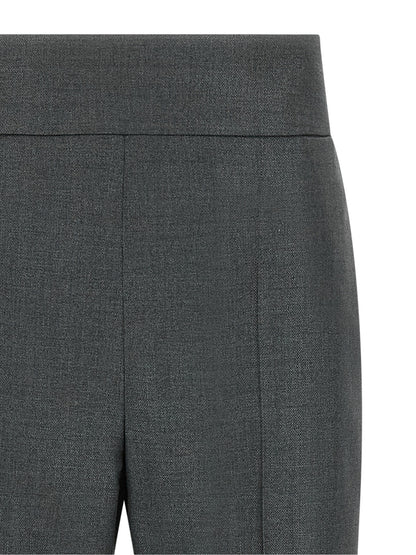 Pantaloni Valentino Garavani grigi in pura lana vergine