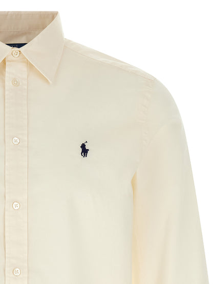 Polo Ralph Lauren Beige Cotton Blouse