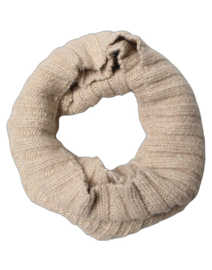 Dolce & Gabbana Scaldacollo Beige Chiaro a Coste