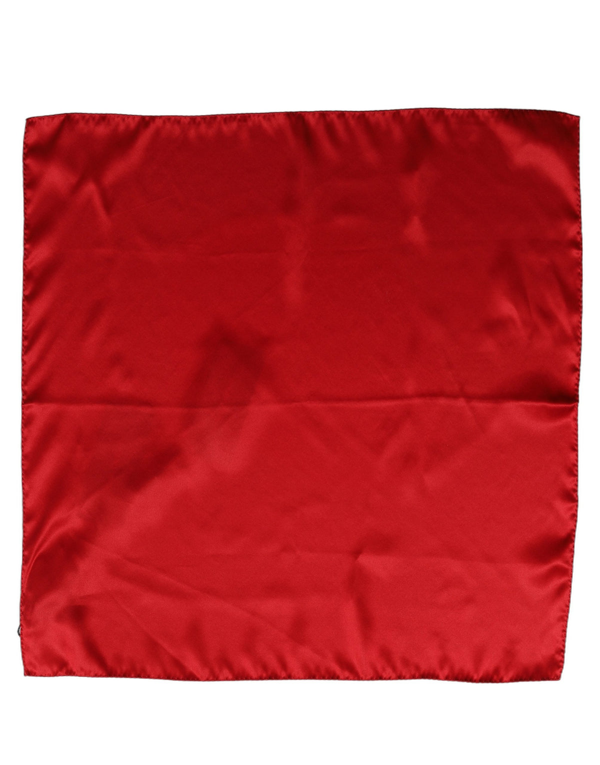 Dolce & Gabbana Foulard Rosso in Seta 50 × 50 cm