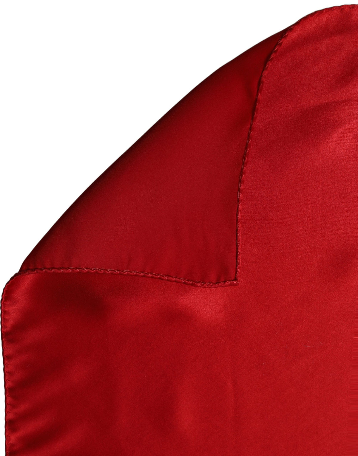 Dolce & Gabbana Foulard Rosso in Seta 50 × 50 cm