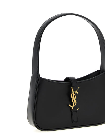 Saint Laurent Schwarze Kalbsleder-Handtasche