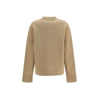 Ami Paris Beige Alpaca Sweatshirt