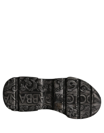 Dolce & Gabbana Sneaker Daymaster Nere in Pelle