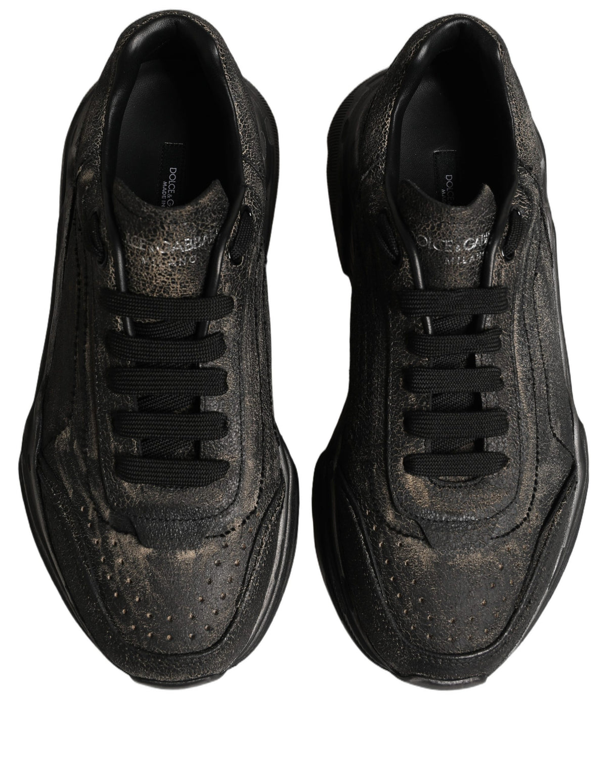 Dolce & Gabbana Sneaker Daymaster Nere in Pelle