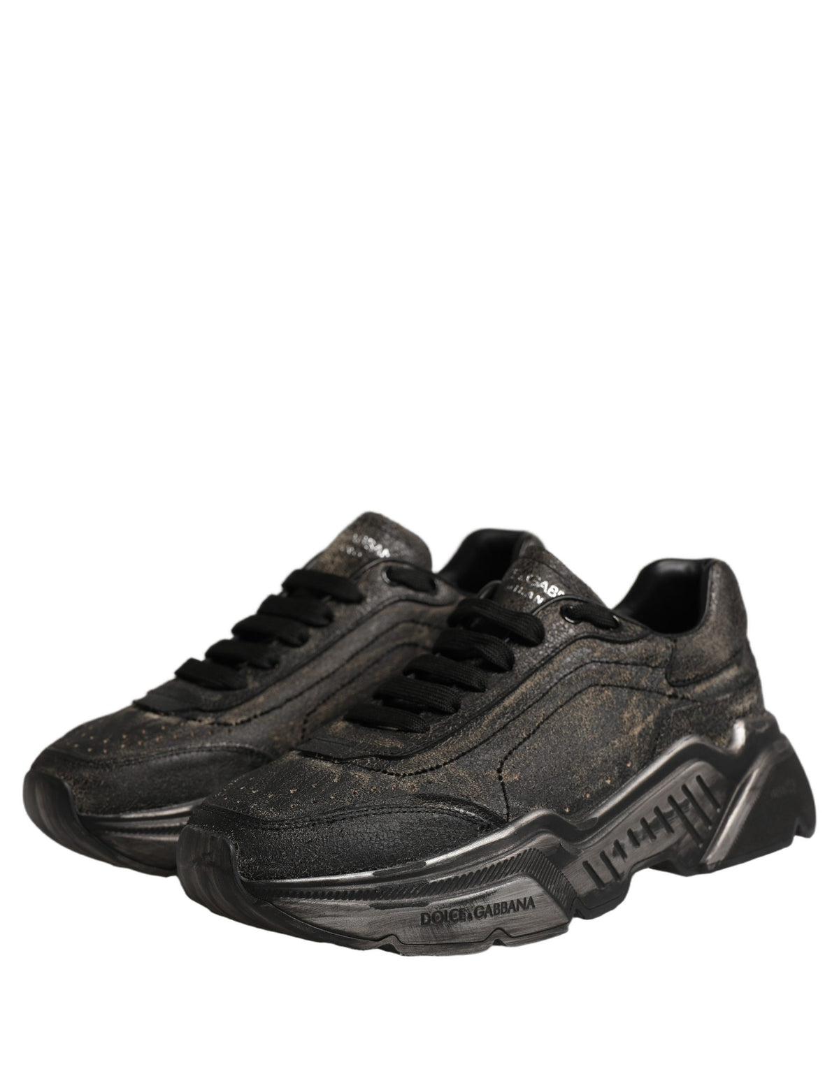 Dolce & Gabbana Sneaker Daymaster Nere in Pelle