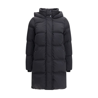 Woolrich Schwarzer Polyamid-Mantel