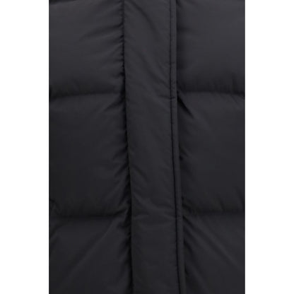Woolrich Schwarzer Polyamid-Mantel