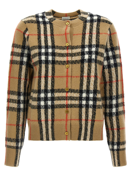 Burberry Beige Cashmere Cardigan