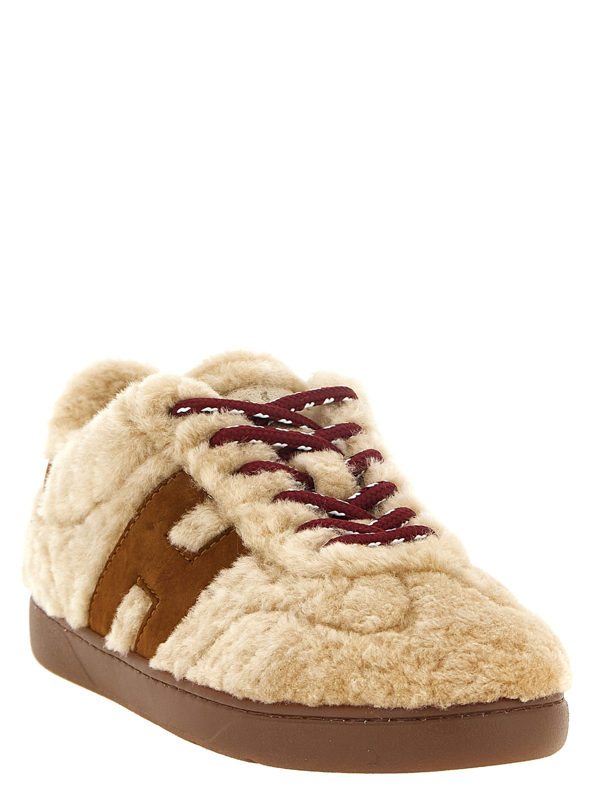 Hogan beige pelle di capra Low-Top-sneakers