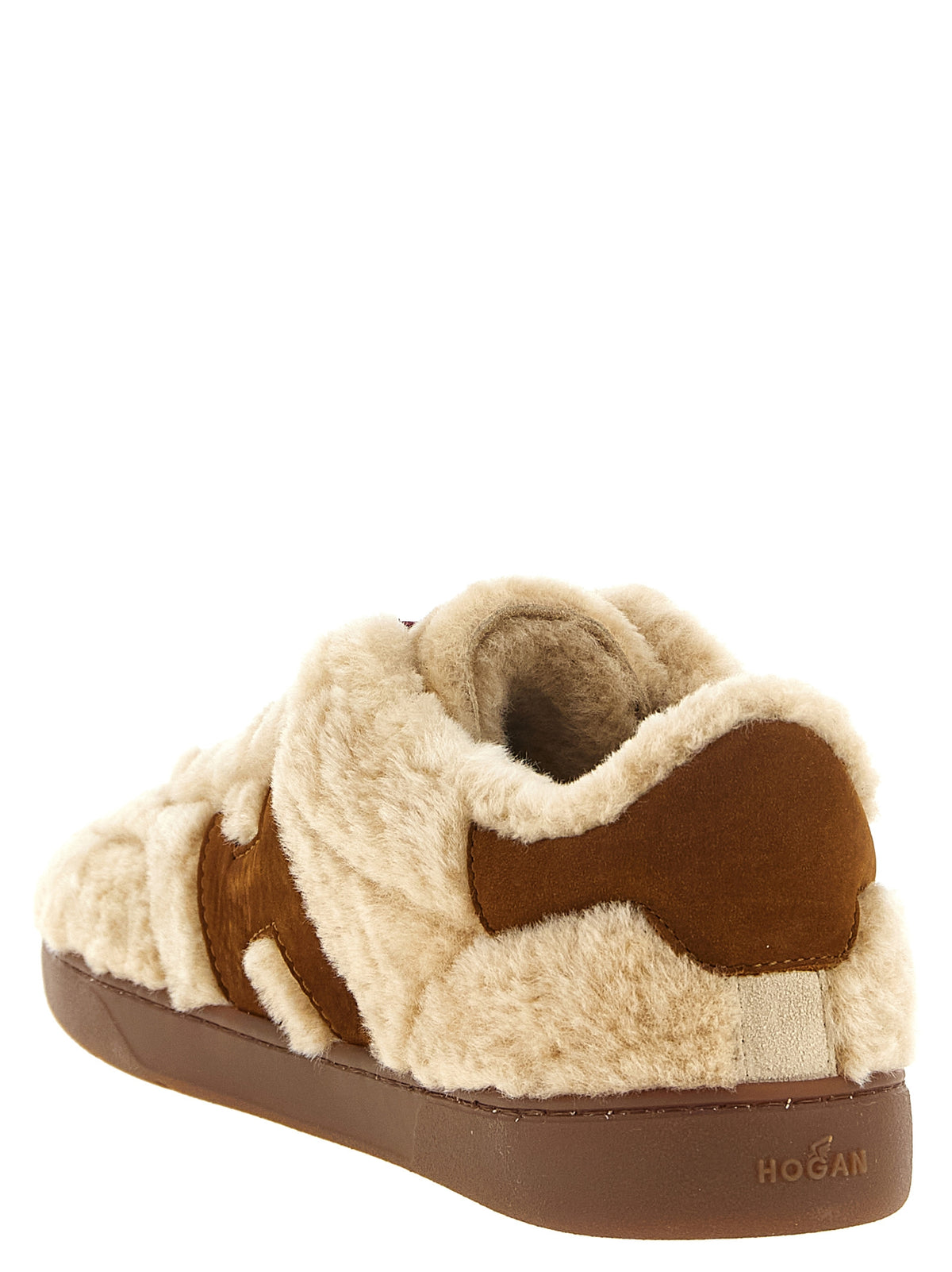 Hogan beige pelle di capra Low-Top-sneakers