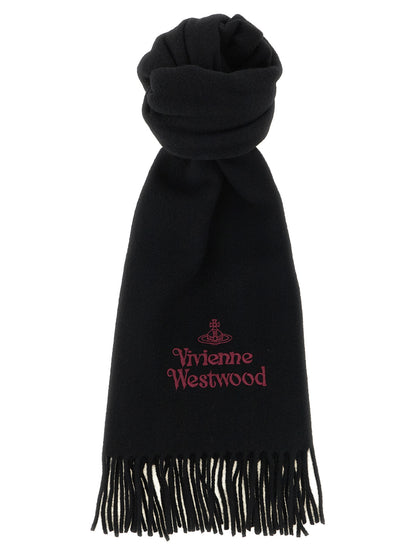 Vivienne Westwood Blackr Wool-Foulard