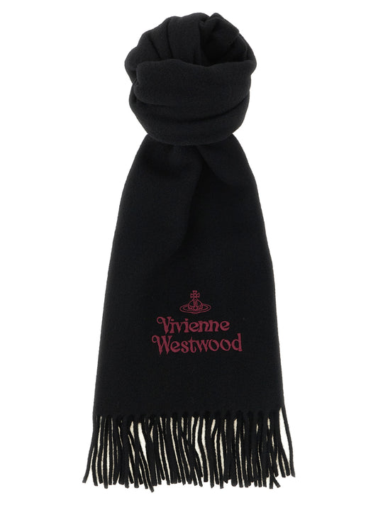 Vivienne Westwood Schwarzer Woll-Foulard