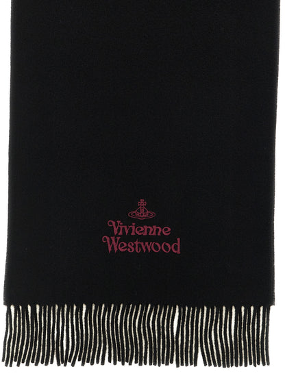 Vivienne Westwood Blackr Wool-Foulard