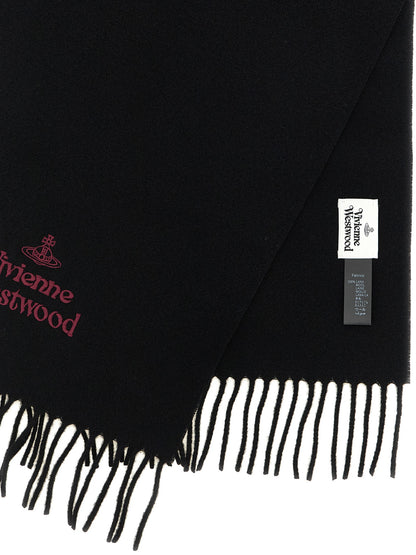 Vivienne Westwood Blackr Wool-Foulard