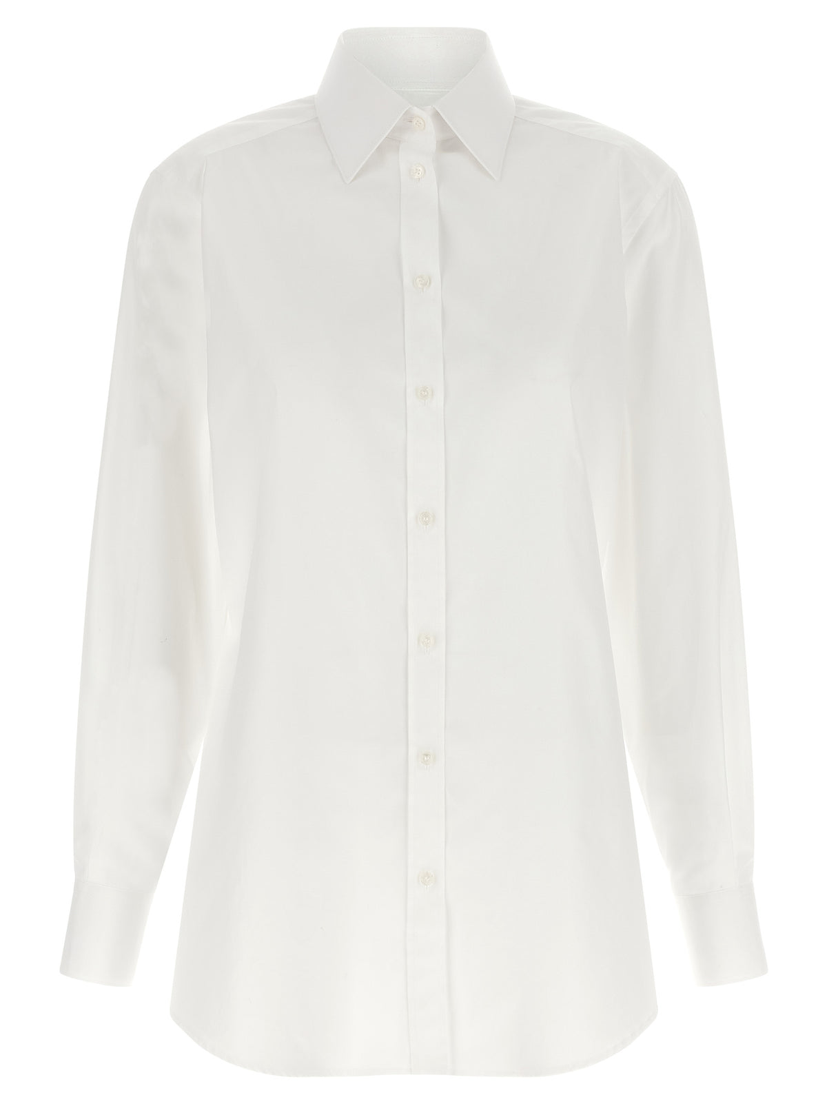 Dolce & Gabbana Weiße Baumwollbluse
