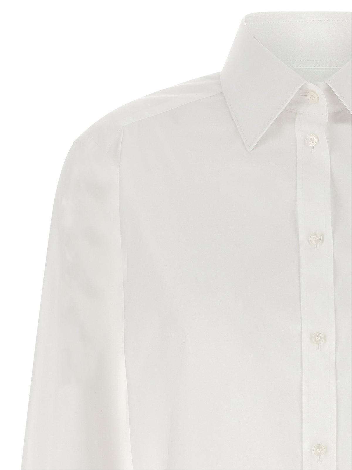 Dolce & Gabbana Weiße Baumwollbluse