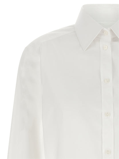 Dolce & Gabbana Weiße Baumwollbluse