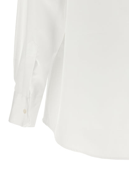 Dolce & Gabbana Weiße Baumwollbluse