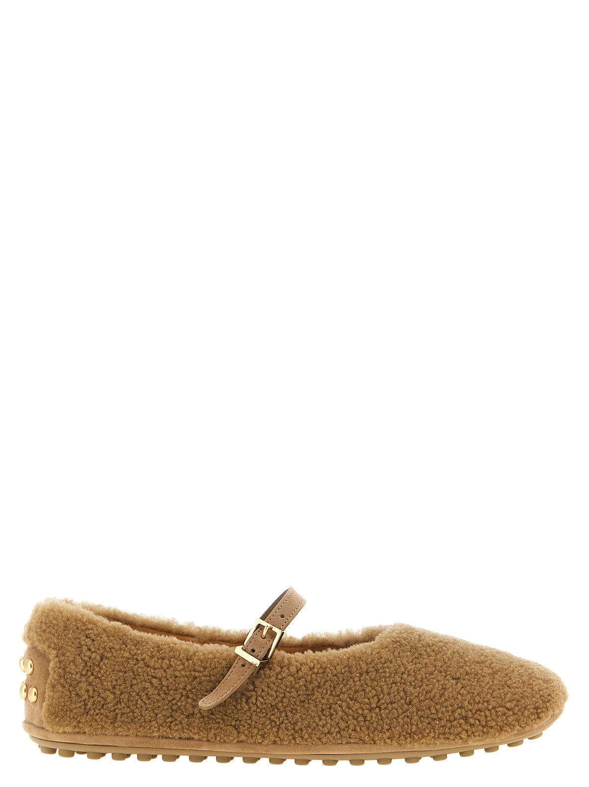 Tod's ballerine beige in pelle di agnello