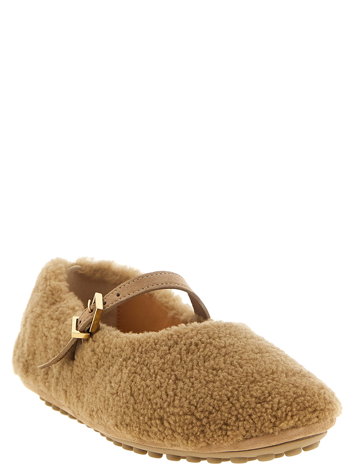 Tod's ballerine beige in pelle di agnello