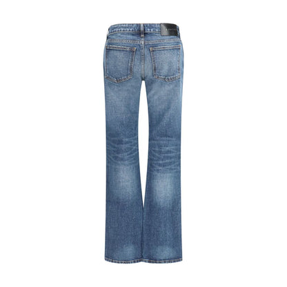 Khaite jeans Bootcut blu in cotone