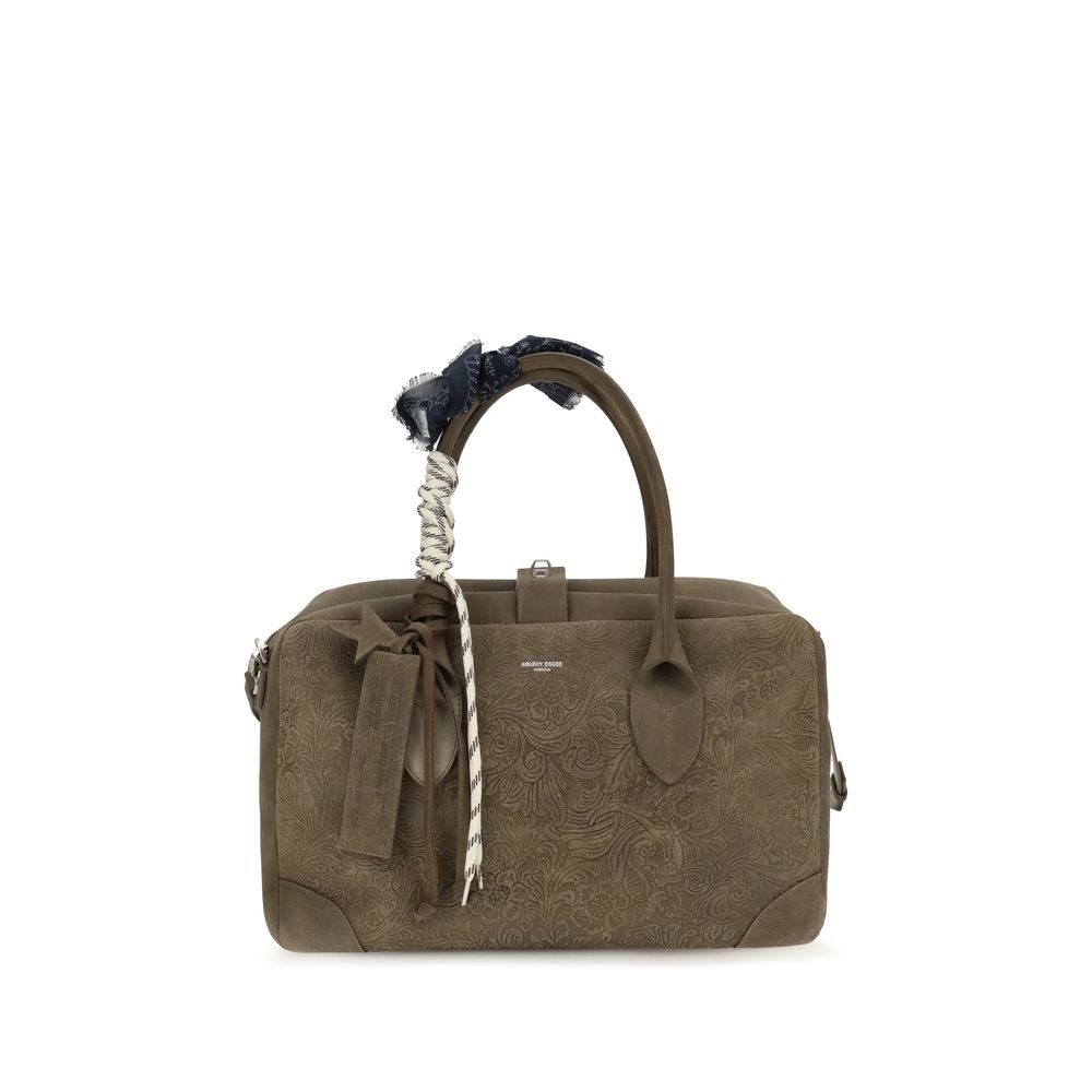 Golden Goose Braune Kalbsleder-Handtasche