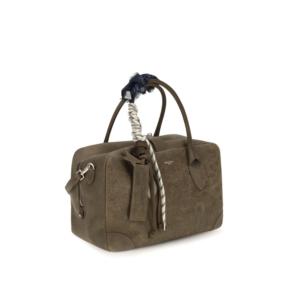Golden Goose Braune Kalbsleder-Handtasche